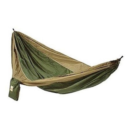 Bbq Innovations Parachute Silk Hammock - Army Green-Brown BB63346